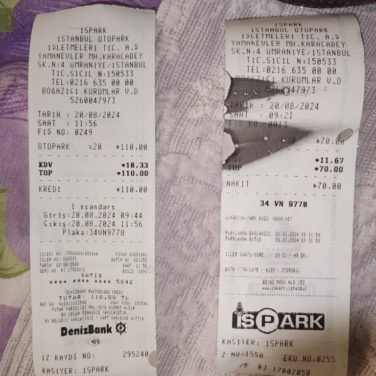 İspark 20 TL Fazla Alıp Cukka Yapıyor