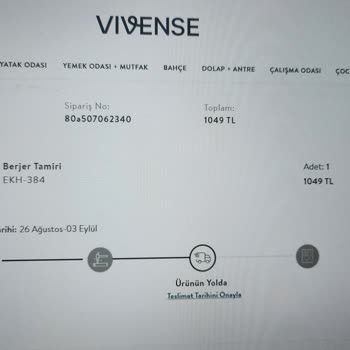 Vivense Ödemesi Yapılan Tamirat Hizmetini Yerine Getirmiyor
