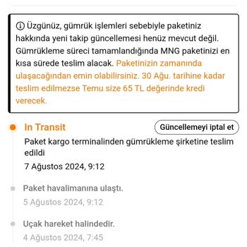 MNG Kargo MNG Paket Kargo Terminalinden Gümrükleme Şirketine Teslim Edildi