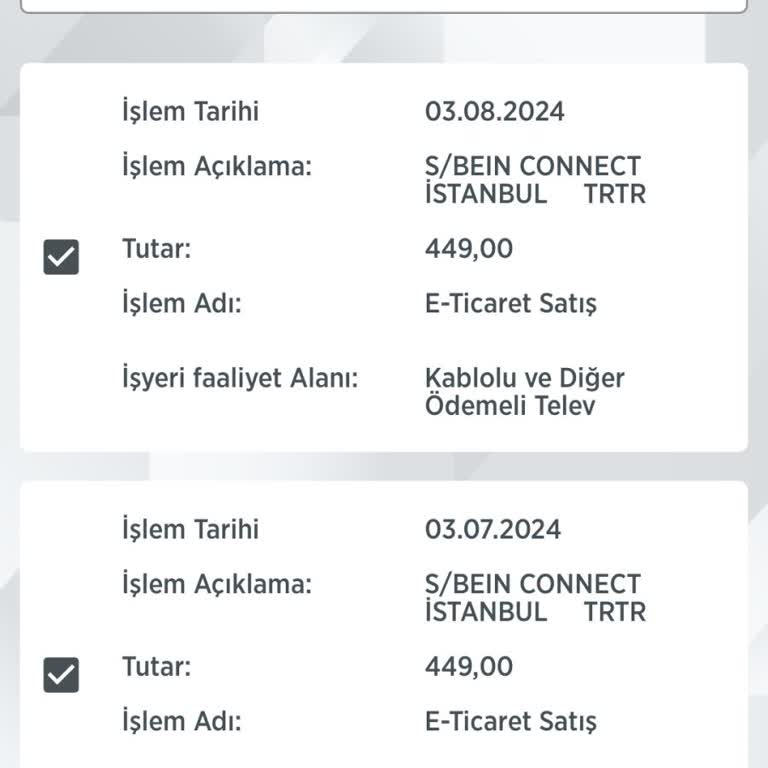 Bein Connect Üye Olmamama Rağmen Para Kesildi