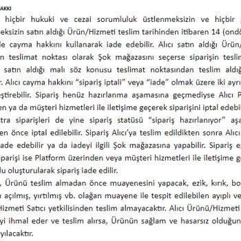Şok Marketler A. Ş'DEN Aldığım Akıllı Çocuk Saatinden Şikayetçiyim