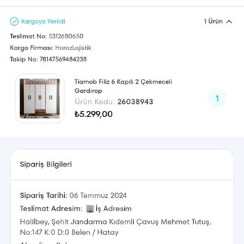 6 Temmuz A101 Ekstra Siparişim Kargoya Verilmedi. Tam 44 Gün Oldu.