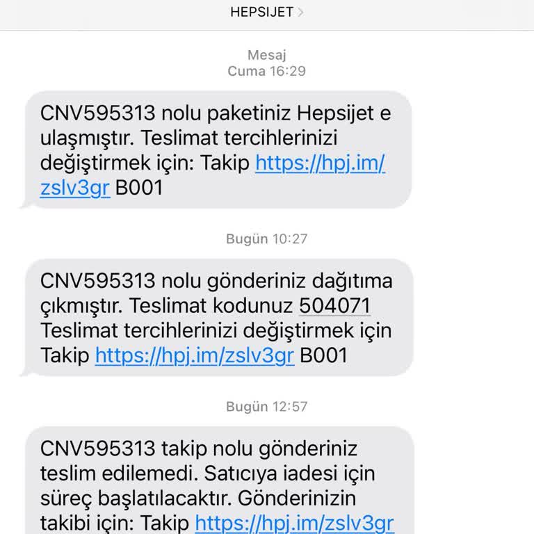 Hepsijet Teslimat Sorunu Ve Converse Hayal Kırıklığı