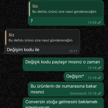 Sneakershome_tr İade Kabul Etmiyor, Siparişi Eksik Yolluyor