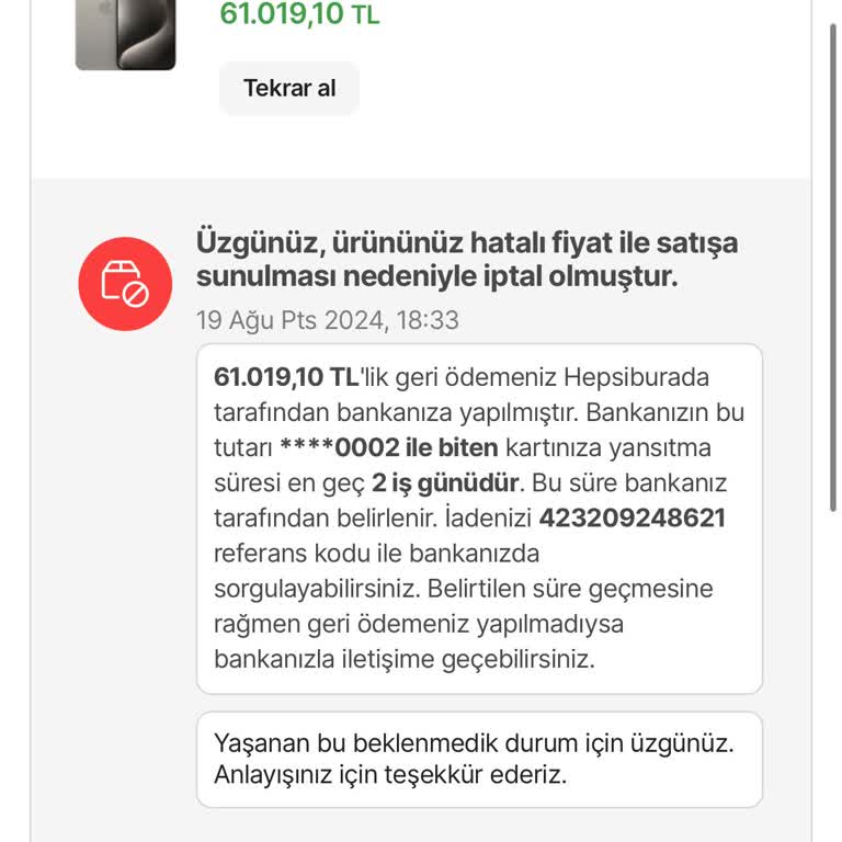 Hepsiburada Müşterisini Hiçe Sayıyor
