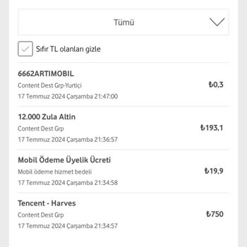Beklenmedik Yüksek Fatura ve Yetkisiz İşlemler