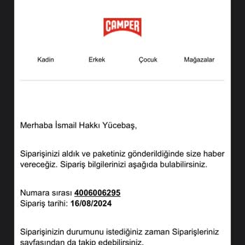Neden Camper.com Onayladığı Siparişi İptal Etti?