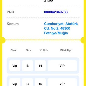 Biletinial.com Ve Anadolu Ateşi Son Gün Vıp Bilet İptali