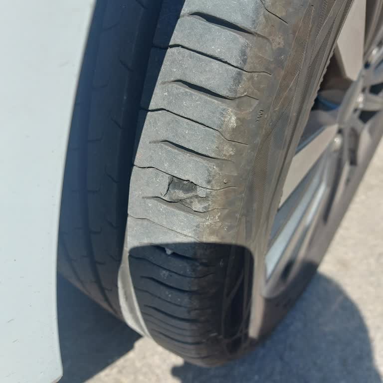 Continental Lastikleri Garantisi Bitmeden Parçalanıyor