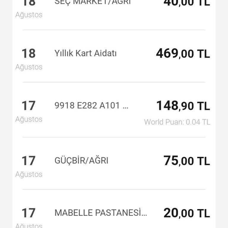 VakıfBank Kart Aidatı Kesimi