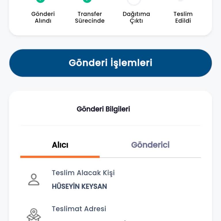 Yurtiçi Kargo Kargomu Adreste Olmama Rağmen Yok Denilip Geri Gitmesi