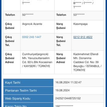 Sürat Kargo Teslim Edilmeyen Kargo Şikayet