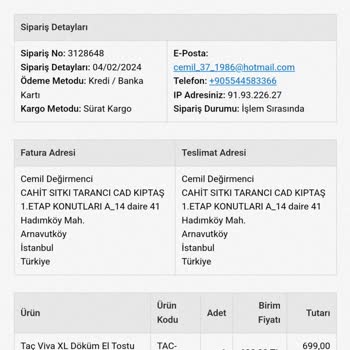 Taç Marka Tost Makinesiyle Yaşadığım Sorun