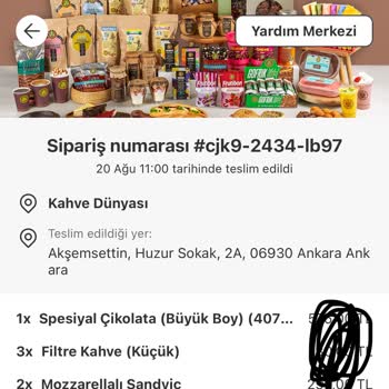 Yemek Sepeti Müşteri Hizmetleri Problemi