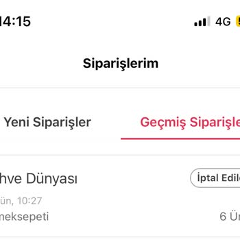 Yemek Sepeti Müşteri Hizmetleri Problemi