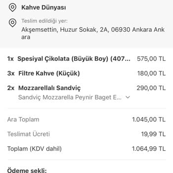 Yemek Sepeti Müşteri Hizmetleri Problemi