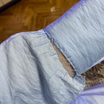 Merve Selin Kaleli İlk Kullanımda Yırtılan Tunik Ve Kalitesiz Dikişler