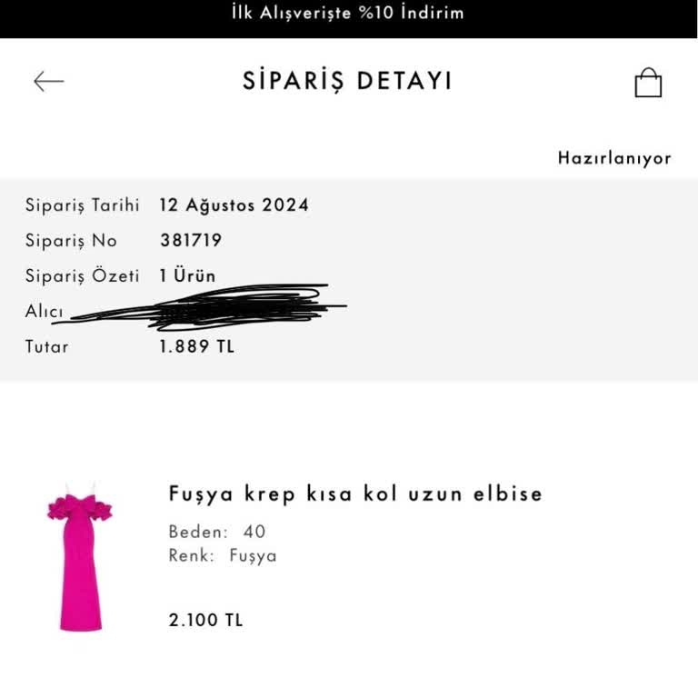 Keikei Siparişimi İptal Edemiyorum