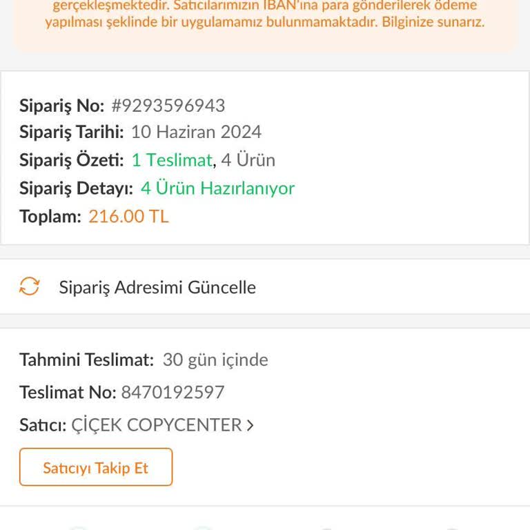 Trendyol'da Satıcı İlgisizliği Ve Geri Dönüş Eksikliği