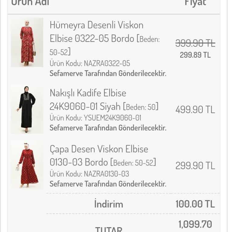 Sefamerve Yanlış Beden Ve Kalitesiz Ürünler Mağduriyet Yarattı