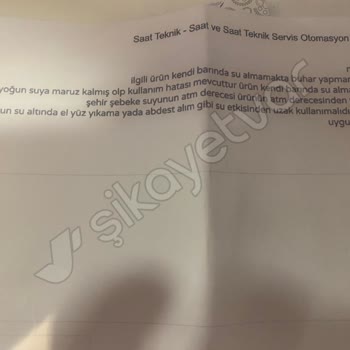 Lacoste Zonguldak'ta Satın Alınan Saatin Sorunları