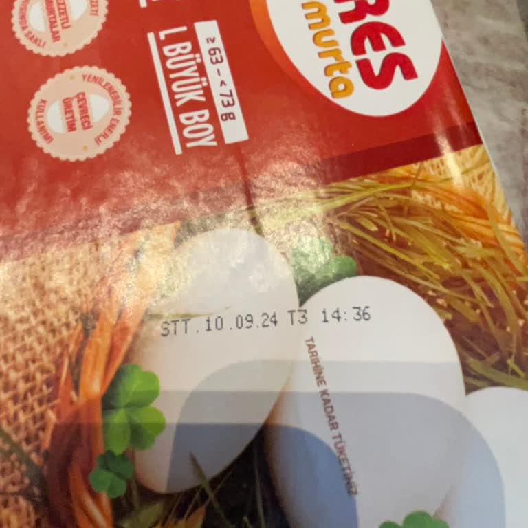 Güres Yumurta Migros Hemen'den Aldığım Yumurtaların Gramaj Sorunu