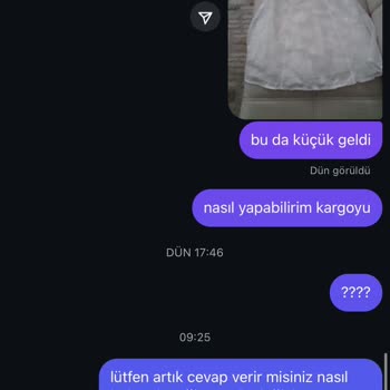 Joi Butik Değişim Yapmıyor Ve Beni Engellediler