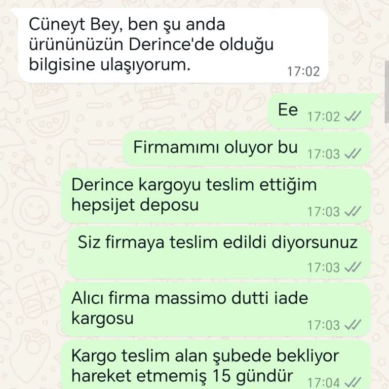 Hepsijet Kuryesi Ve Kayıp Kargo Sorunu