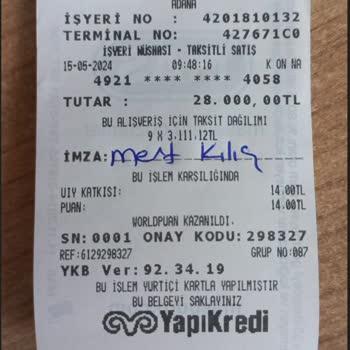 Yapı Kredi Bankası Harcama İtirazımın Gecikmesi Hakkında