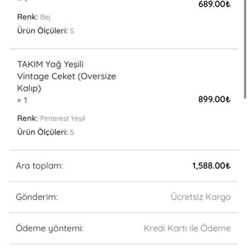 Melvien Ücret İadesi Yapmıyor, Kargolandı Diyerek Oyalıyor