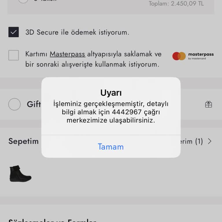 Boyner İadem Çokmuş Diye Üyeliğimi İptal Etmiş!
