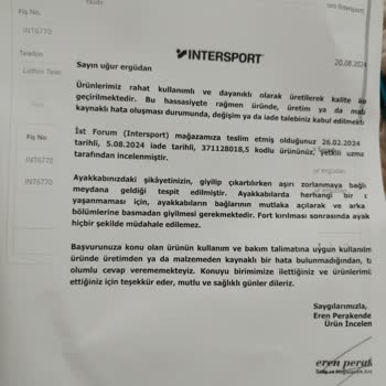 Puma Ayakkabının İç Topuk Kısmında Aşınma Sorunu