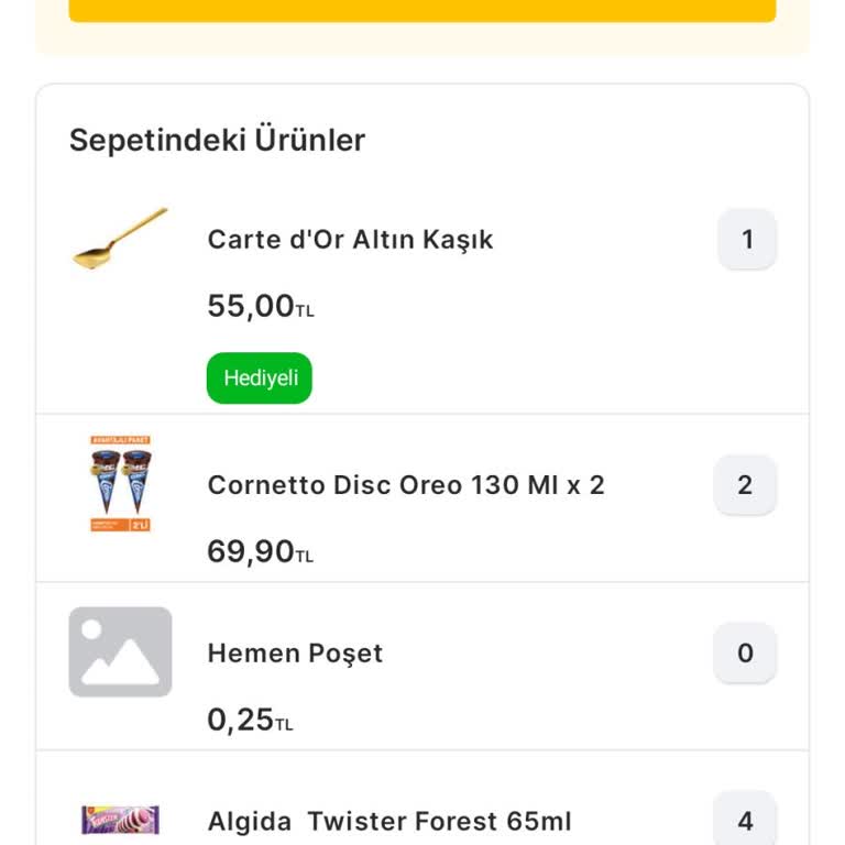 Migros Siparişimde Eksik Ürün Ve Müşteri Hizmetleri Deneyimi
