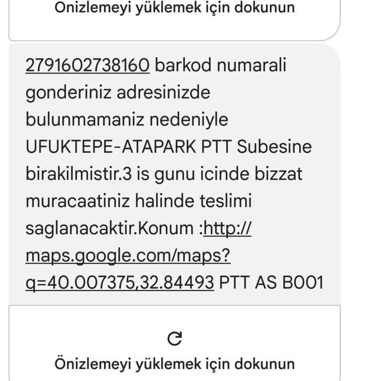 PTT Kargo PTT Kuryenin Evde Yoklar Yalanı