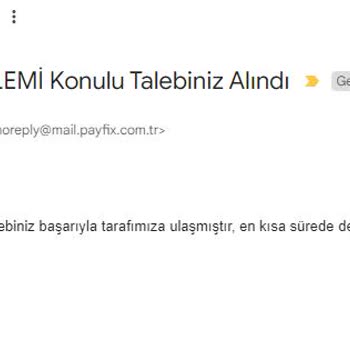 Payfix Hesap Bloke Sorunu