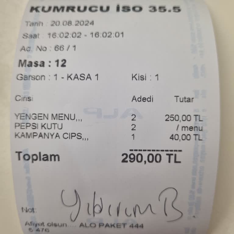 Kumrucu İso Kaba Ve Sinirli Kasiyer Deneyimi