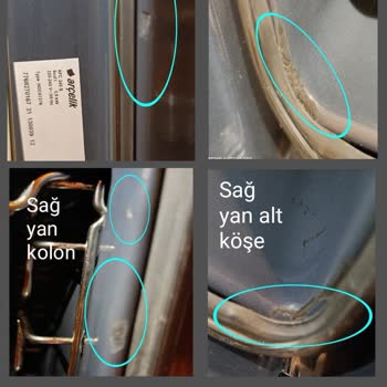 4 Aylık Fırında Boya Atması ve Yanıltıcı Teknik Servis Raporu