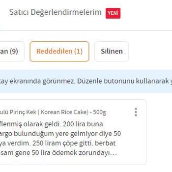 Trendyol'un İstemediği Yorumu Reddetmesi