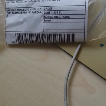 Metin Ticaret Yol Kargo İnternetle Satılan Süper Süpürge