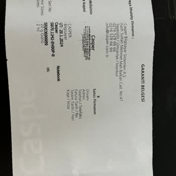 Teknosa Laptop İade Sorunu