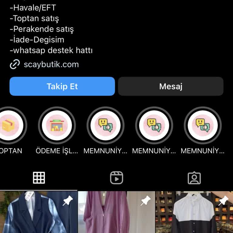 Scaybutik Instagram'da Güvenilir Olmayan Bir Giyim Dikkat