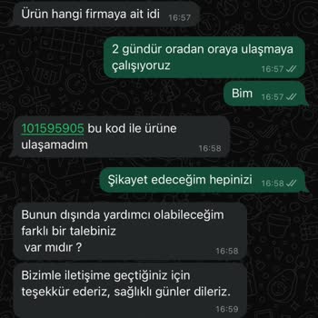 BİM Ve Horoz Lojistik Hiçbir Konuda Yardımcı Olmuyor!
