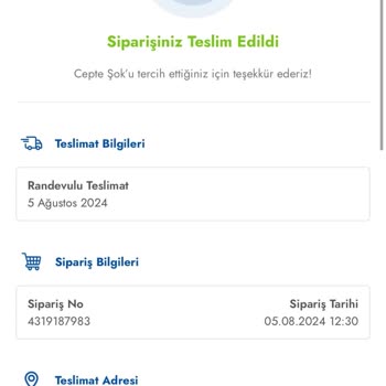 Şok Marketler Eksik Ürün Gönderimi