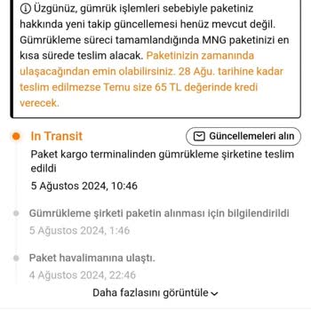 Temu Kargosu Gümrük Sorunu