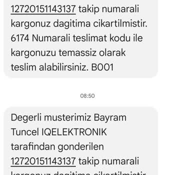 Sürat Kargo Bir Türlü Gelemeyen Kargo