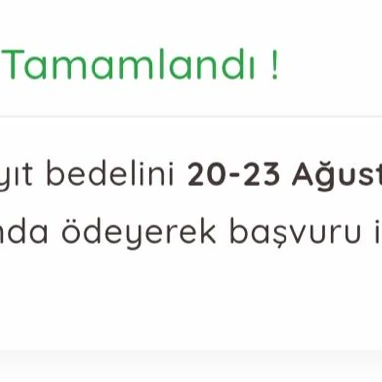 Anadolu Üniversitesi Harç Parası 2065 Nee!