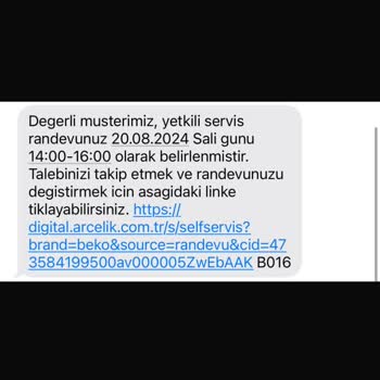 Beko Yetkili Servisin Hiçbir Şeye Çözüm Üretememesi