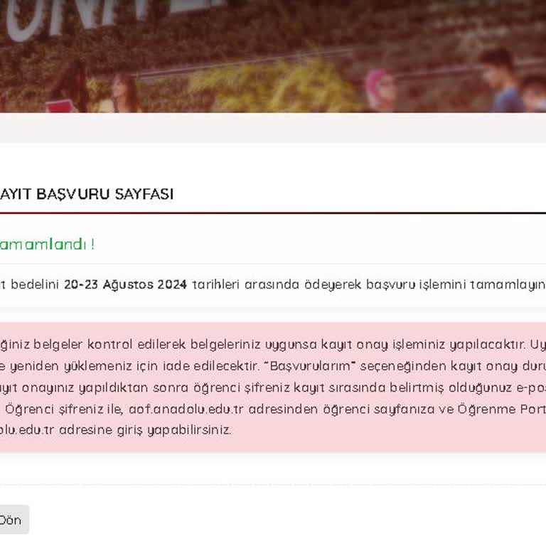 AÖF Kayıt Parası Olarak Haddinden Fazla Para İstiyor