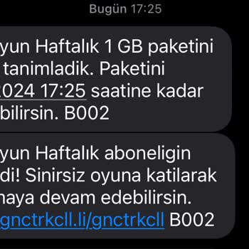 Turkcell'in Haksız Ücretlendirme Sorunu