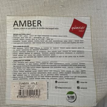 Yünser Halı Leke Problemi